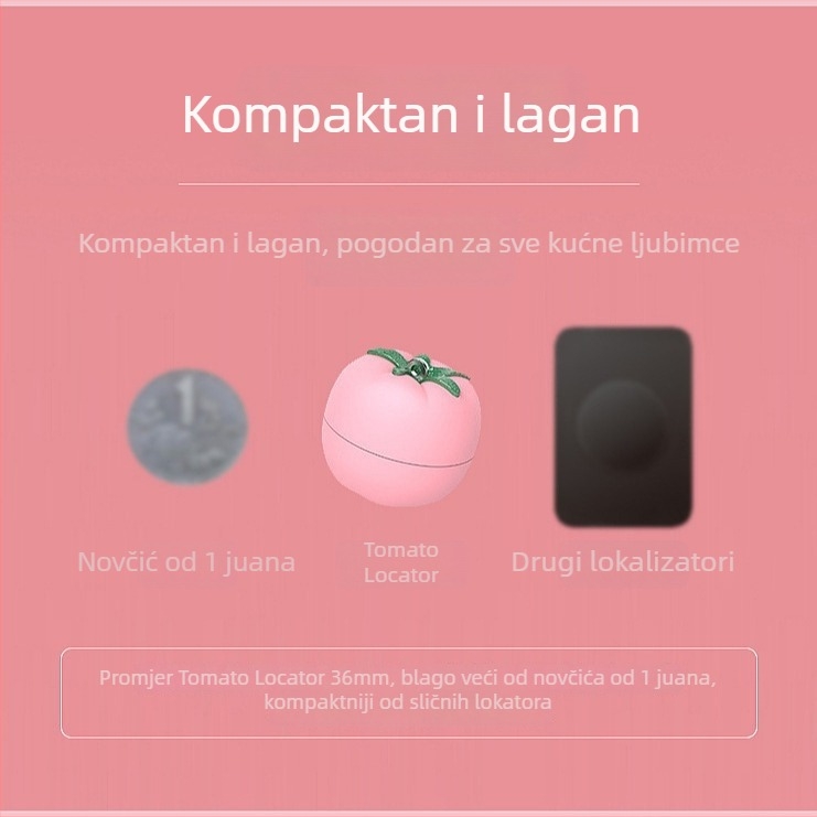 GPS lokator za kućne ljubimce, 4G, preciznost 3 m, ABS kućište, 1GB memorije