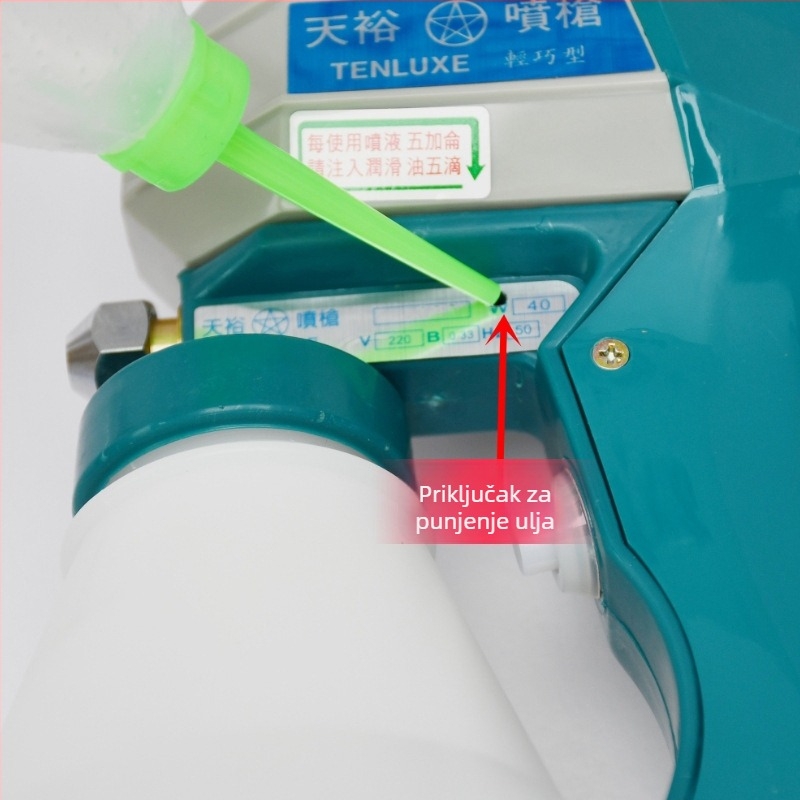 Visokotlačni električni vodeni pištolj za uklanjanje mrlja, čišćenje obuće i čišćenje starinskih novčića