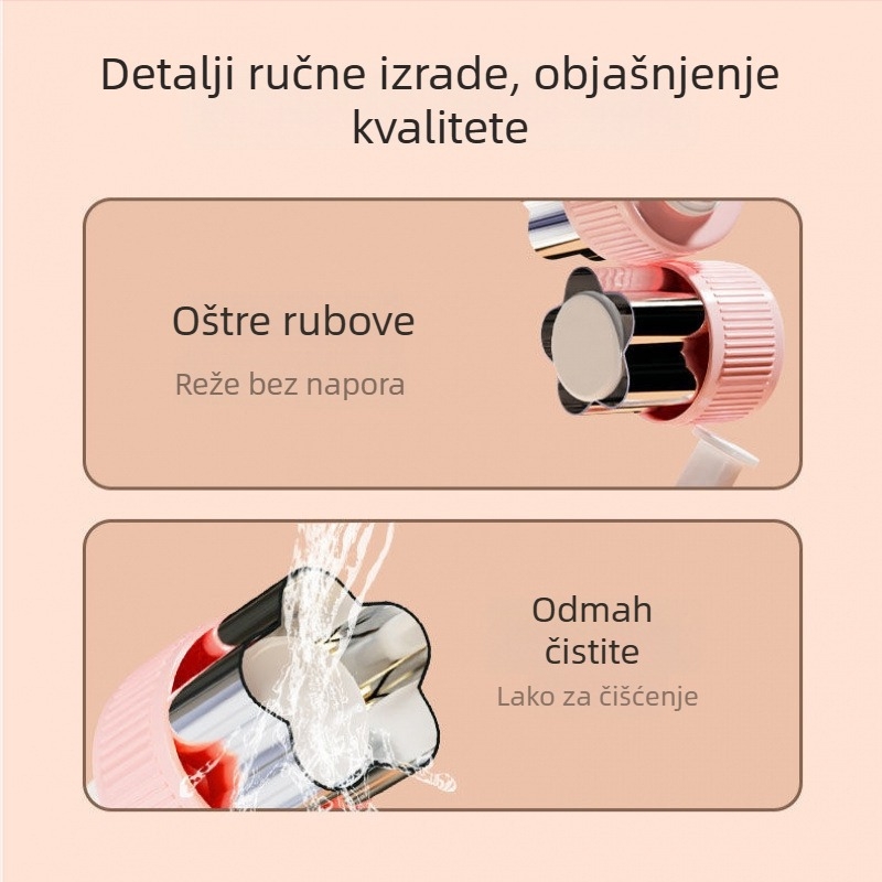 Višestruki kalup za rezanje voća i povrća – nehrđajući čelik, karikature za kekse i parena peciva