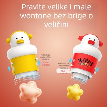 ABS krušni kalup za kolače — Cute Duck serija, za wonton, leptir rezance i oblike voća