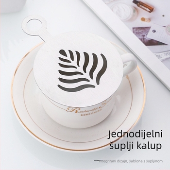 4-dijelni set kalupa za kekse za latte art i ukrašavanje torti, nehrđajući čelik, nepravilni oblik, kalupe za pečenje