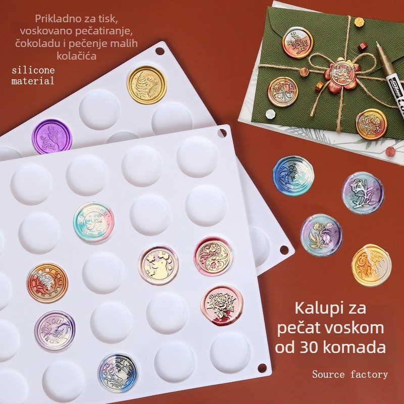 Silicijski kalup za pečenje za čokoladu i kekse — Nepravilni oblik; Kalup za pečenje/Kolač; Materijal: silikon; Upotreba: oblikovanje
