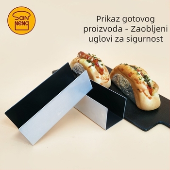 Aluminijski U-oblik kalup za pečenje – neprianjajući, za oblikovanje peciva, bagueta i kolača