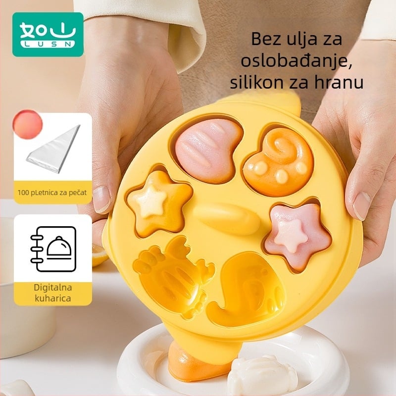Silicone kalup za kolače od silikona s oblikom mačje šape – nepravilan oblik, brend Sweet