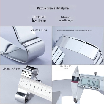 Medvje oblik 3D kalup od nehrđajućeg čelika za kekse, za DIY kekse i rezanje voća