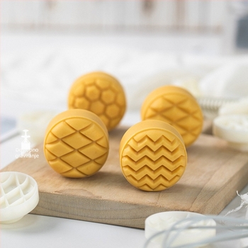 Kalup za tijesto, ABS, okrugli ručni kalup za kolače od breskve, ananasa, mung zrna i mooncake (ABS; Okrugla; Za izradu kolača od breskve, ananasa, mung zrna i mooncake; kineski tradicionalni stil)