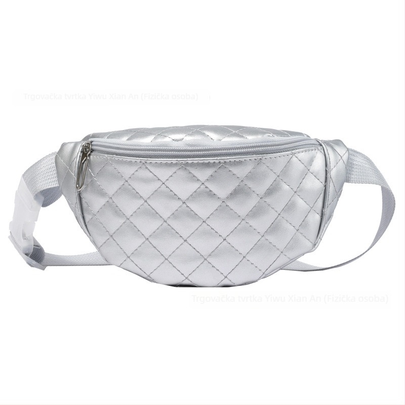 Personalizirana dječja crossbody torba s imenom, izšivanim dizajnom, unisex, PU koža, poliester podstava, moderan stil