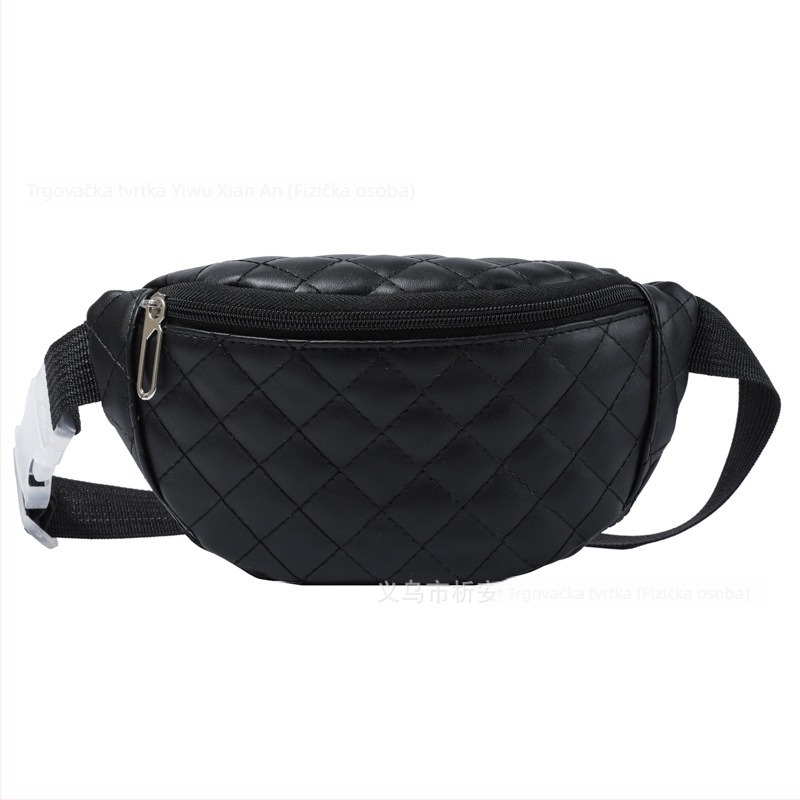 Personalizirana dječja crossbody torba s imenom, izšivanim dizajnom, unisex, PU koža, poliester podstava, moderan stil