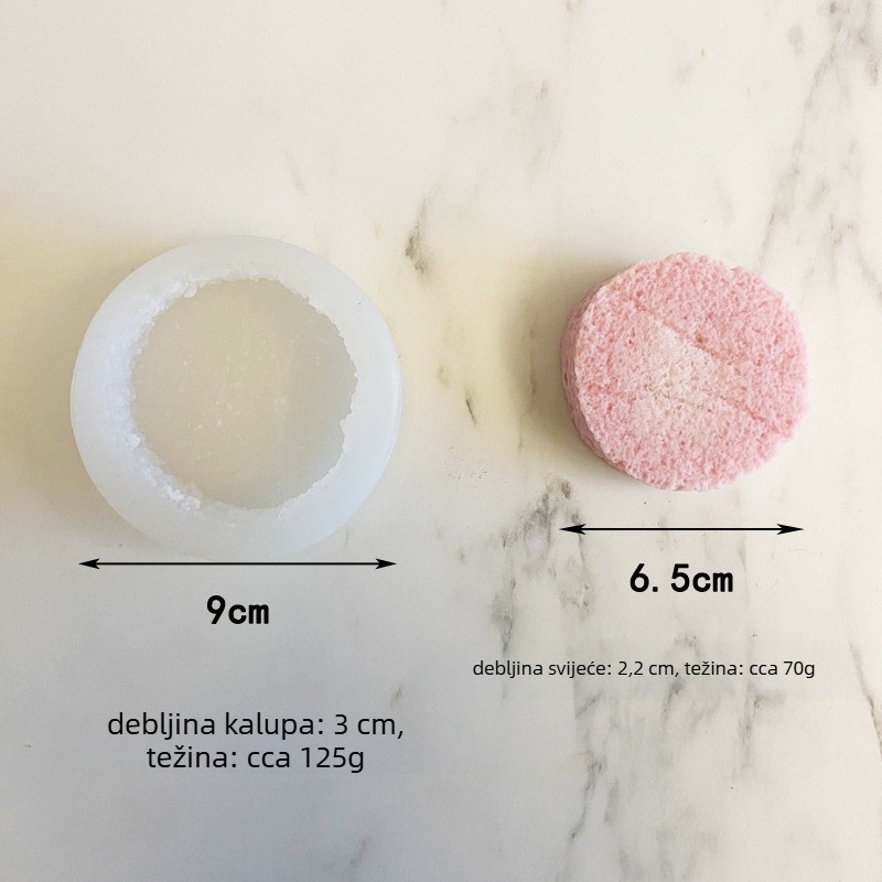 Silikonska forma za pečenje torti – nepravilnog oblika, moderni minimalistički stil