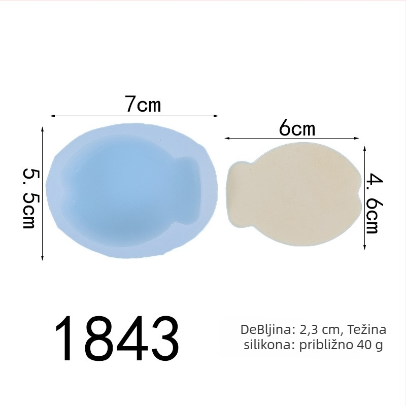 HPkong kružna silikon forma za pečenje – fondant i ukrašavanje torti, modeliranje gline, čokolada i keksi; materijal: silikon; oblik: kružni; kategorija: forme za pečenje