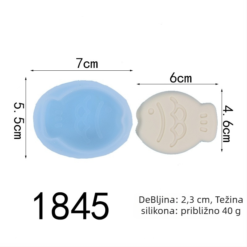HPkong kružna silikon forma za pečenje – fondant i ukrašavanje torti, modeliranje gline, čokolada i keksi; materijal: silikon; oblik: kružni; kategorija: forme za pečenje