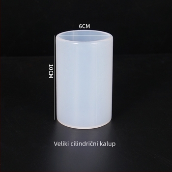 Silikonska kalupa za smolu s nepravilnim oblikom i suhim cvijećem, za DIY kristalnu smolu