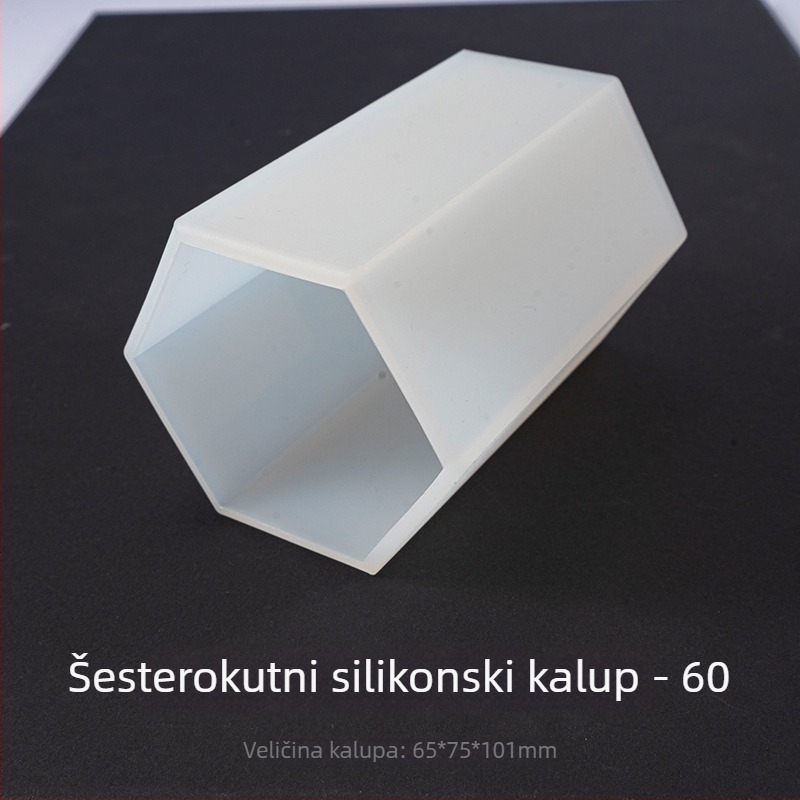 Silikonska kalupa za smolu s nepravilnim oblikom i suhim cvijećem, za DIY kristalnu smolu