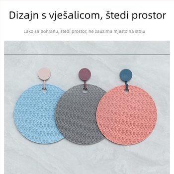 Silikonski izolacijski podmetač za kućnu upotrebu – izoliran, bez prilagodbi, logotip nije moguć