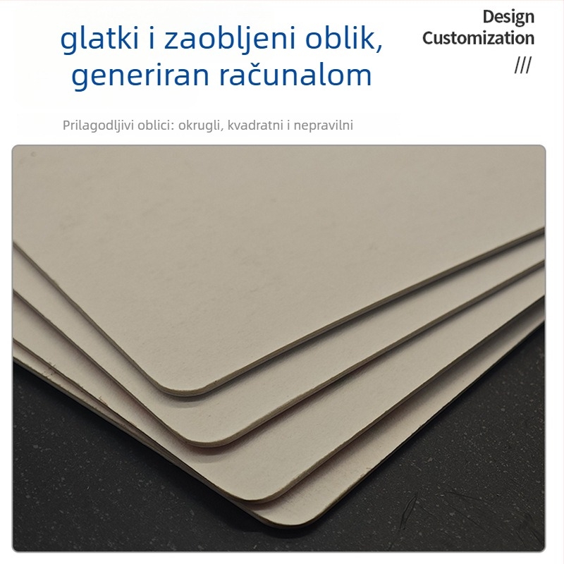 Absorbirajući papirnati podmetači za čaše, okrugli, jednobojni dizajn, moderni minimalistički stil, materijal: papir, izlaze 2025.