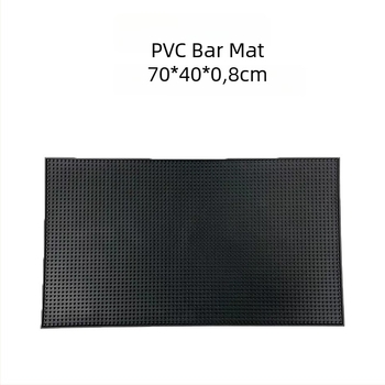 Bar mat za napitke, PVC materijal, kvadratni oblik, modern minimalistički stil