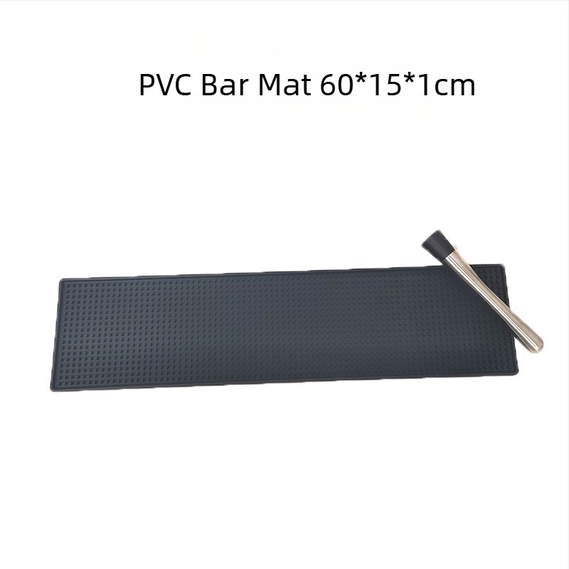 Bar mat za napitke, PVC materijal, kvadratni oblik, modern minimalistički stil