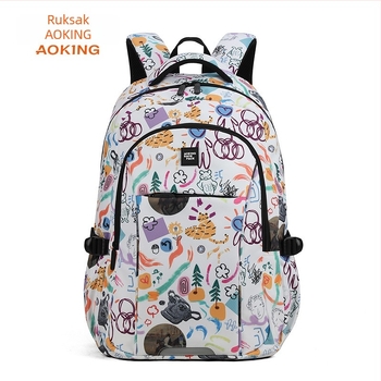 Ruksak za outdoor – vodootporan, kapacitet 20–35 L, poliesterska tkanina, kompatibilan s 16-inčnim laptopom, ergonomski stražnji panel s zakrivljenjem