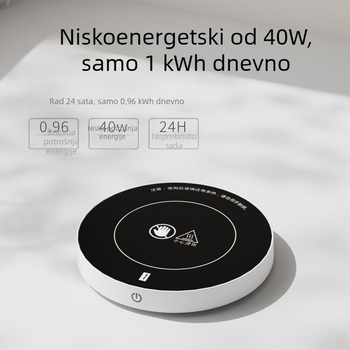 Keramički posluživač vode za kućne ljubimce s zimskim grijanjem konstantne temperature i kružnim filtriranjem; pogodan za mačke i pse. Model LE-CF-01