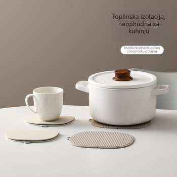 FaSoLa silikon podmeta za stol – toplinska izolacija, zaštita od opeklina, protuklizna, nepravilnog oblika