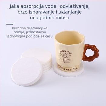Podmetači od diatomskog blata – bijeli, upijajući, brzo sušeći, protuklizni, toplinska izolacija