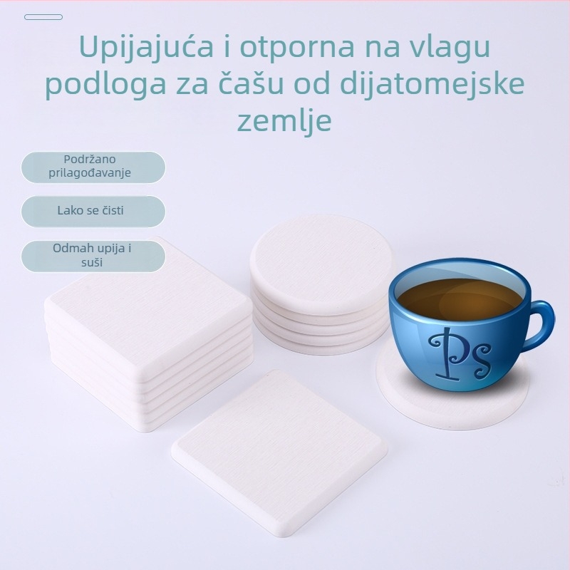Podmetači od diatomskog blata – bijeli, upijajući, brzo sušeći, protuklizni, toplinska izolacija