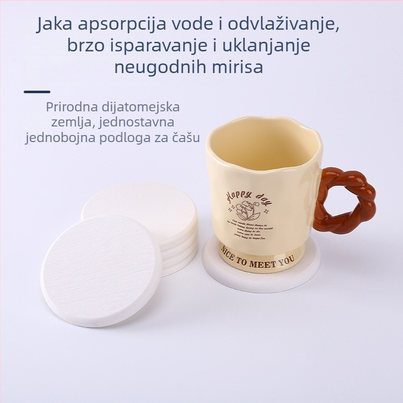 Podmetači od diatomskog blata – bijeli, upijajući, brzo sušeći, protuklizni, toplinska izolacija