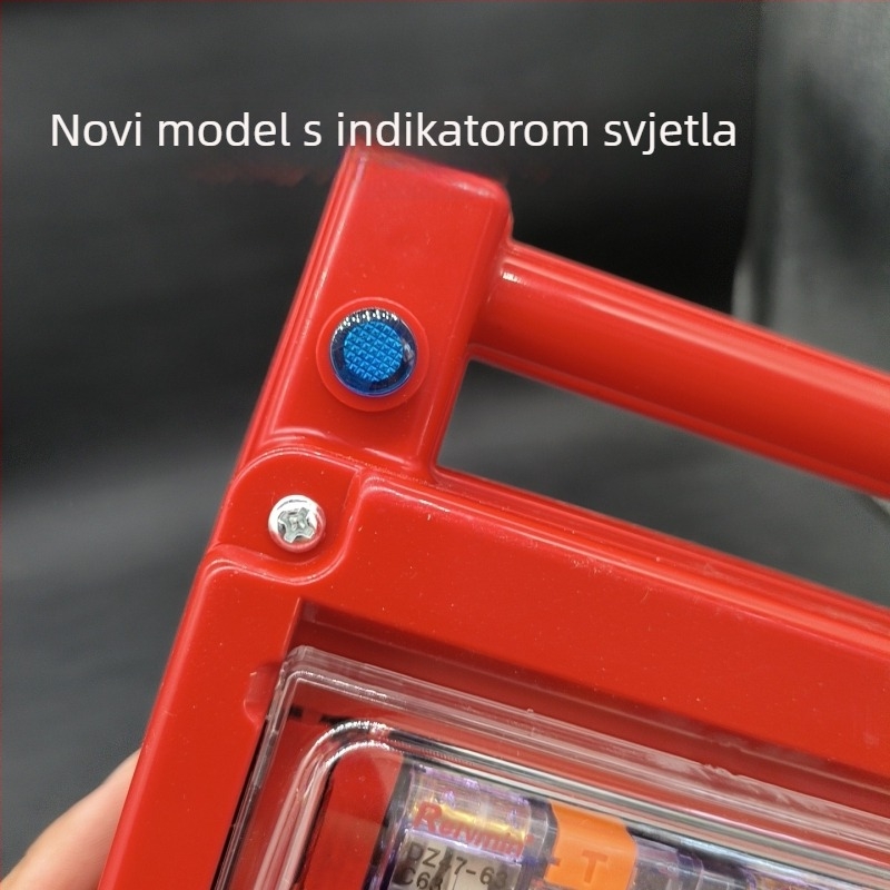 Prijenosna kutija za distribuciju električne energije na gradilištu, 8 kanala, mobilna, IP22, ABS kućište, 10 A