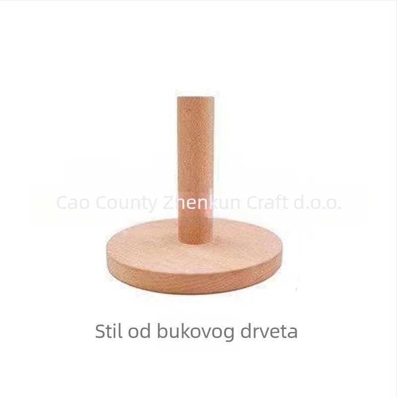Drveni podmetač za čaše, cvjetni uzorak, nepravilnog oblika, otporan na toplinu, zaštita od opeklina