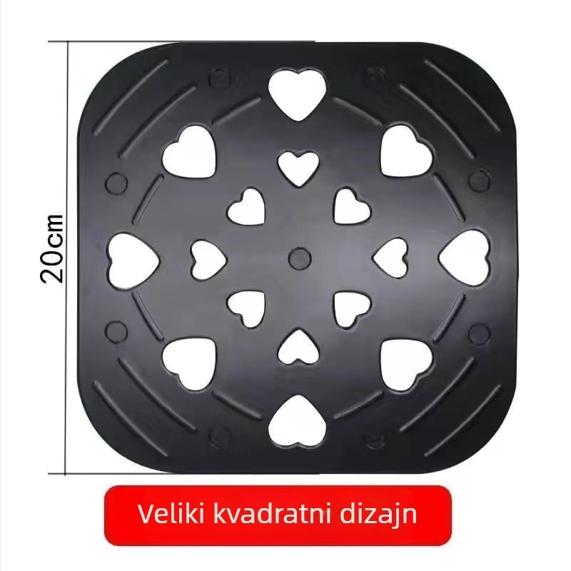 Okrugli bakelitni podmetač, otporan na toplinu, jednostavan uzorak, marka Qunmei