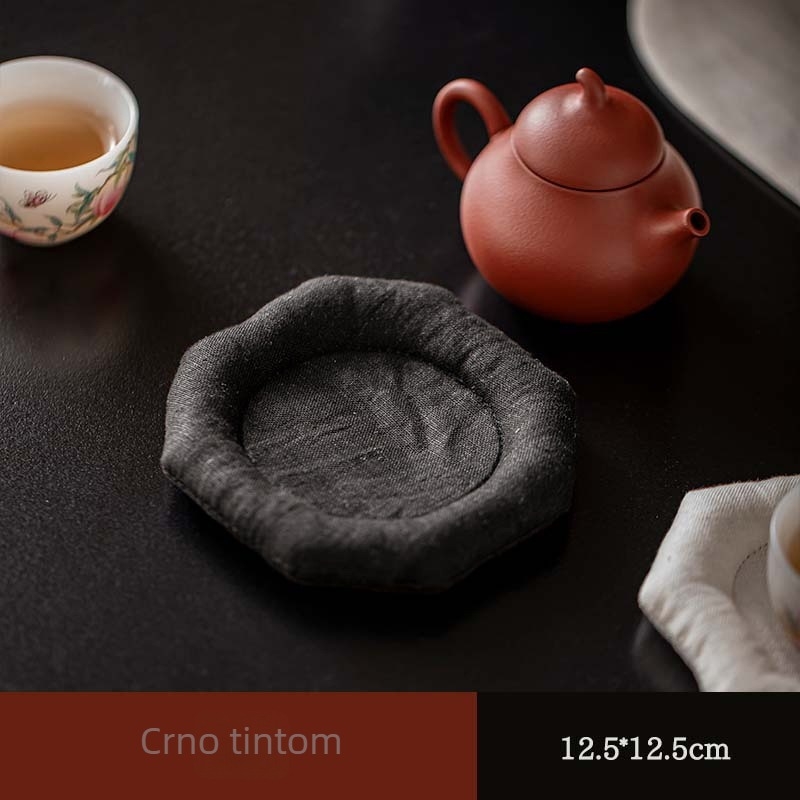 Podmetač za šalice od pamuka i lana, nepravilan oblik, moderni minimalistički stil