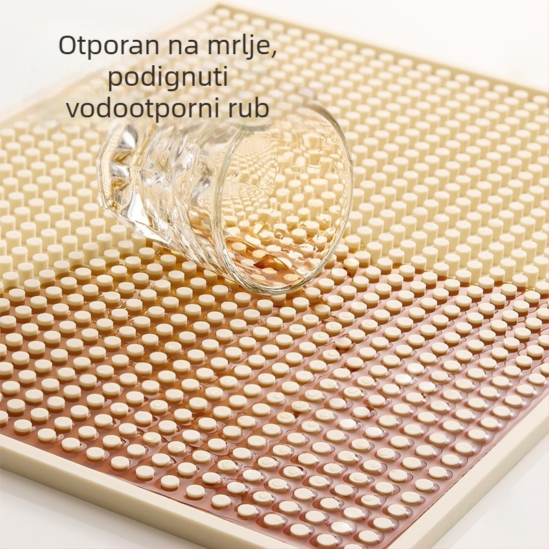 Silikonska podloga za aparat za kavu, odvodna podloga za bar, zaštitna podložnica za tamp, toplinski izolacijski podložak za stol