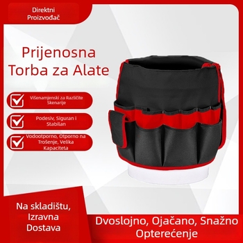 Double Dreamer torba za alate s velikim kapacitetom, Oxfordtkanina, otporna na habanje i vodootporna