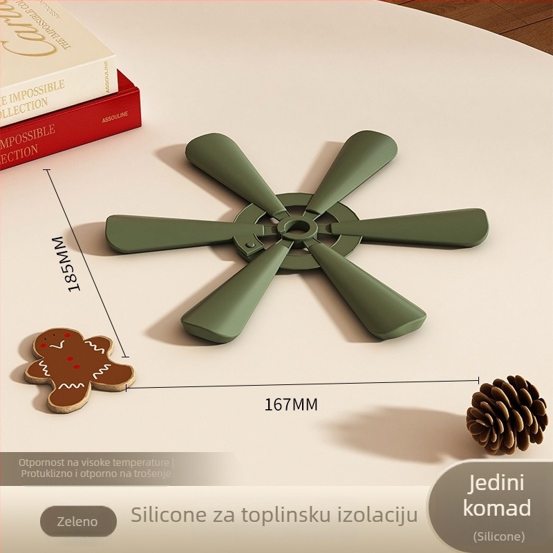 Silikonska podloga za jelo, okrugla, jednobojna, kod AL1008211245520, modern minimalistički stil