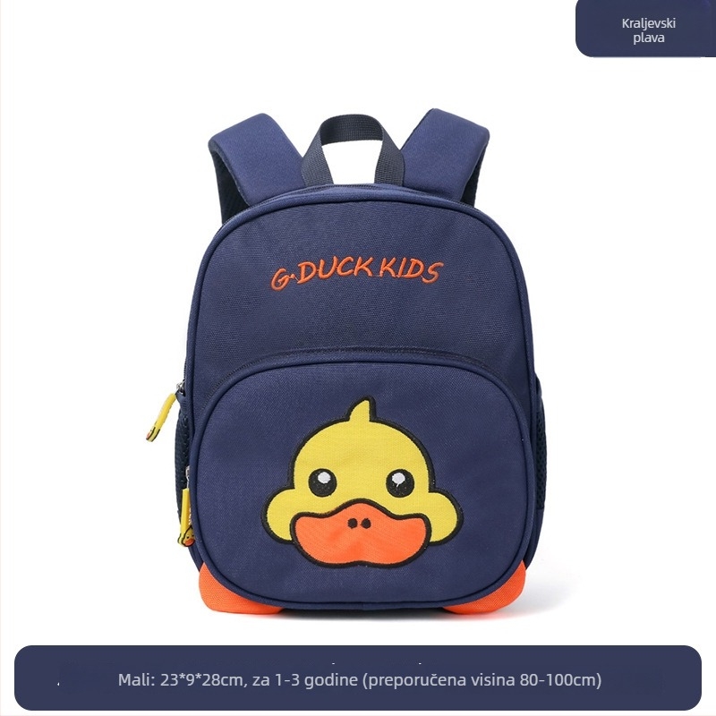 Orang dječji školski ruksak s funkcijom protiv krađe, igriv i simpatičan stil, diving materijal, print dizajn