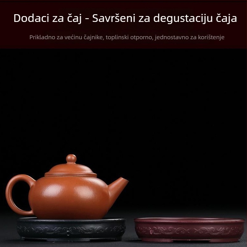 Držač za čajnik i podmetač – protuklizna, toplinska izolacijska podloga, tanjurić za čaj, novi kineski stil, plastika