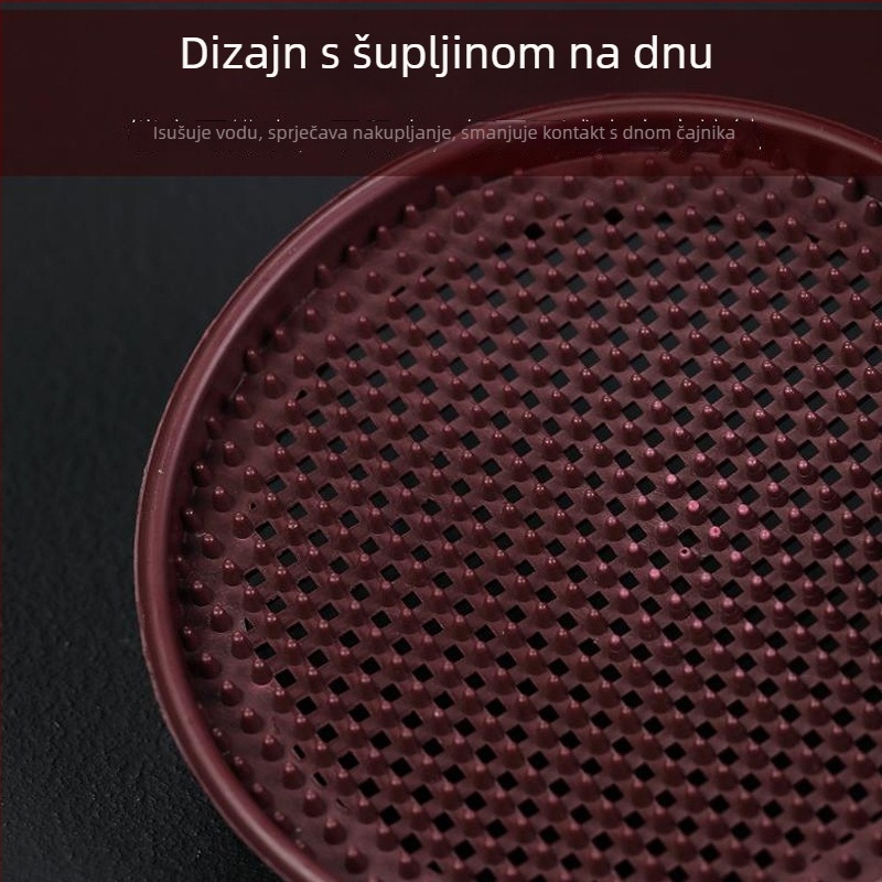Držač za čajnik i podmetač – protuklizna, toplinska izolacijska podloga, tanjurić za čaj, novi kineski stil, plastika