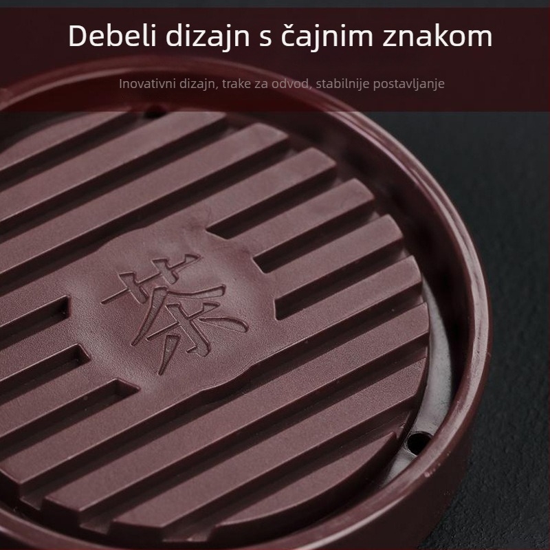 Držač za čajnik i podmetač – protuklizna, toplinska izolacijska podloga, tanjurić za čaj, novi kineski stil, plastika