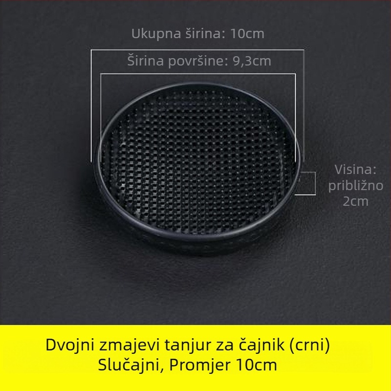 Držač za čajnik i podmetač – protuklizna, toplinska izolacijska podloga, tanjurić za čaj, novi kineski stil, plastika