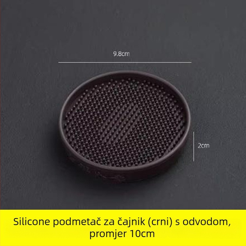Držač za čajnik i podmetač – protuklizna, toplinska izolacijska podloga, tanjurić za čaj, novi kineski stil, plastika