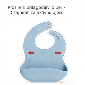 Set za hranjenje od silikona za bebe: nasmiješeni tanjur, silikonska zdjela, Love čaša, poklopac za čašu, silikonska žlica i vilica, drvene ručke; prikladno za djecu od 6 mjeseci