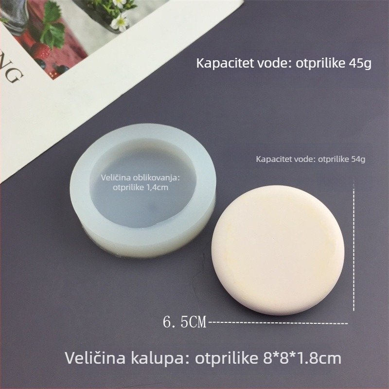 Kružna silikon forma za pečenje, nepravilnog oblika, kalup za kolače, model 2024