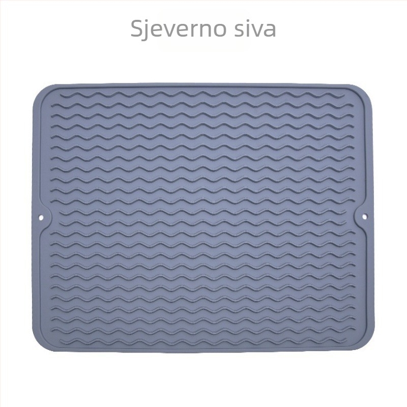 Silikonska podloga za stol od silikona, prehrambene kvalitete, toplinska izolacija, vodootporna i protuklizna, silikonska odvodna podloga