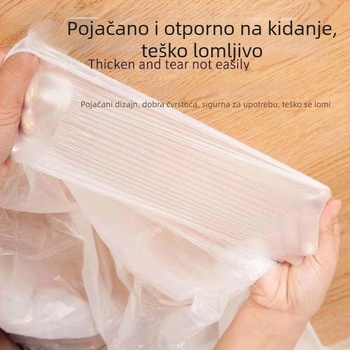 Debeli jednokratni plastični stolnjak, pravokutni, otporan na masnoću i vodootporan, debljina 0,3 mm