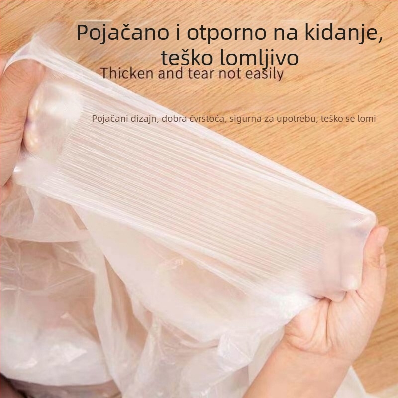 Debeli jednokratni plastični stolnjak, pravokutni, otporan na masnoću i vodootporan, debljina 0,3 mm