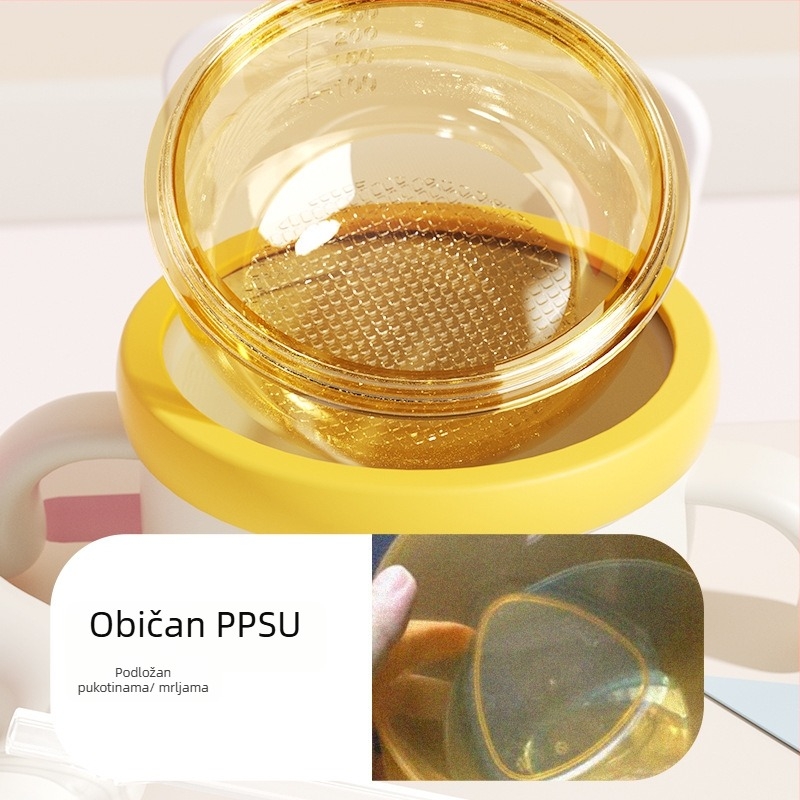 Posuda za hranu za bebe s usisnom dnom, dizajn za zadržavanje topline, PP materijal, pogodna za djecu od 6 mjeseci
