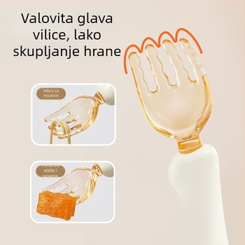 Putot PPSU dječja žlica za hranjenje, set od 2 komada, učenje jedenja, od 6 mjeseci