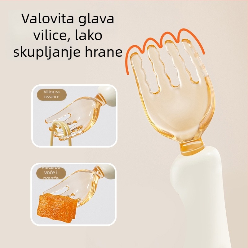 Putot PPSU dječja žlica za hranjenje, set od 2 komada, učenje jedenja, od 6 mjeseci