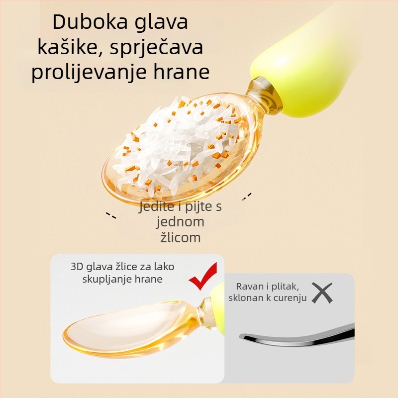 Putot PPSU dječja žlica za hranjenje, set od 2 komada, učenje jedenja, od 6 mjeseci