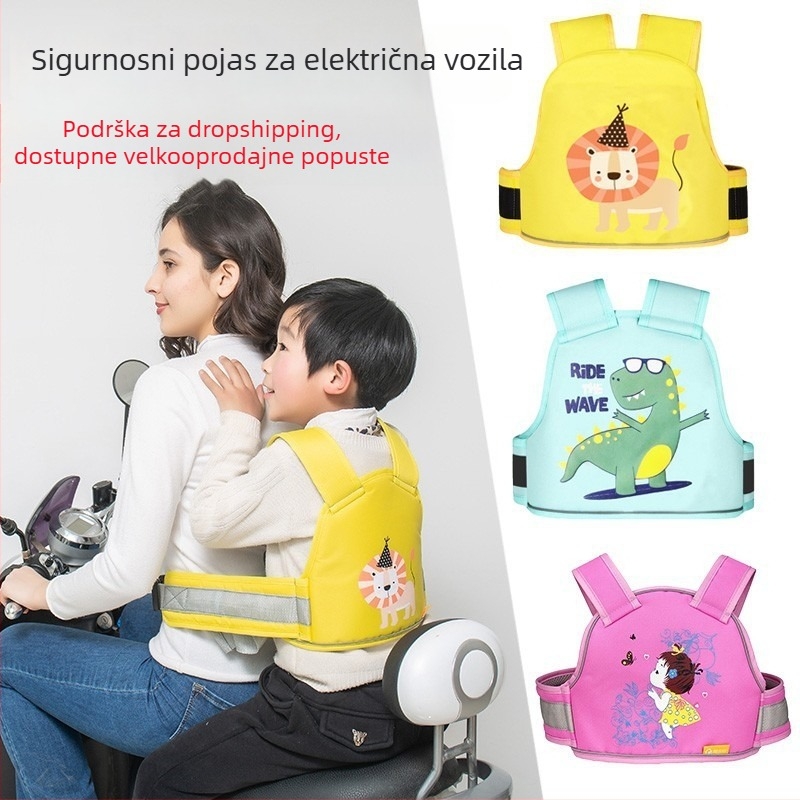 Sjedalo sigurnosni pojas za vožnju biciklom, s Oxford platnom, duljina 1.65 m, dječja sigurnosna zaštita